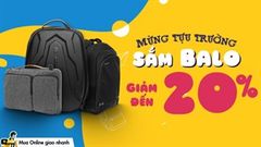  Hàng loạt balo laptop giảm sốc đến 20% đáng mua trong mùa tựu trường này, sắm liền là hợp lý, nhanh tay bạn nhé 