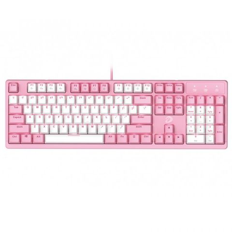 Bàn Phím Cơ Gaming Dareu Ek1280s Pink-white 104key