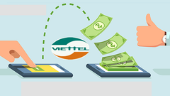  2 cách bắn tiền điện thoại sim Viettel sang Viettel nhanh, đơn giản 