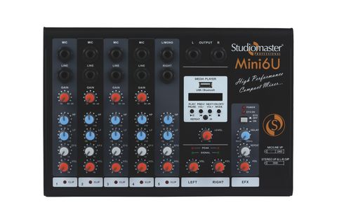 bàn điều khiển Studiomaster Mini 6u