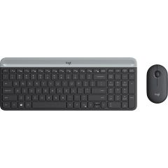  Bàn Phím + Chuột Logitech Mk470 Slim Wireless Đen (graphite) 