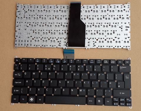 Bàn phím acer aspire one 756,725,s3-371,v5-121,v5-171,c710 màu đen