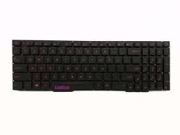 Bàn phím asus rog g752 (màu đen+ đỏ) có đèn