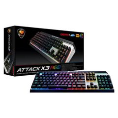  Bàn Phím Chơi Game Cơ Học - Cougar Attack X3 Rgb Premium 