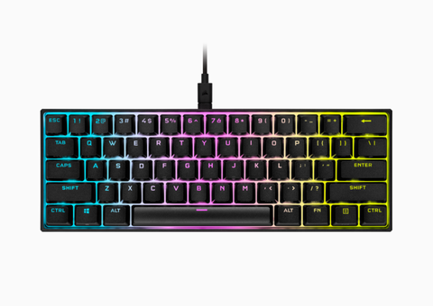 Bàn Phím Chơi Game Cơ Học K65 Rgb Mini