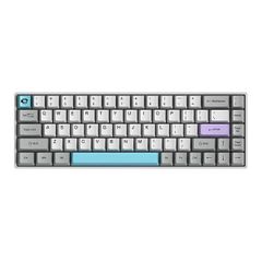  Bàn Phím Cơ Akko 3068 Silent Bluetooth White Led Akko Orange Switch 