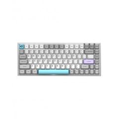  Bàn Phím Cơ Akko 3084 Silent Bluetooth White Led Gateron Pink Switch 