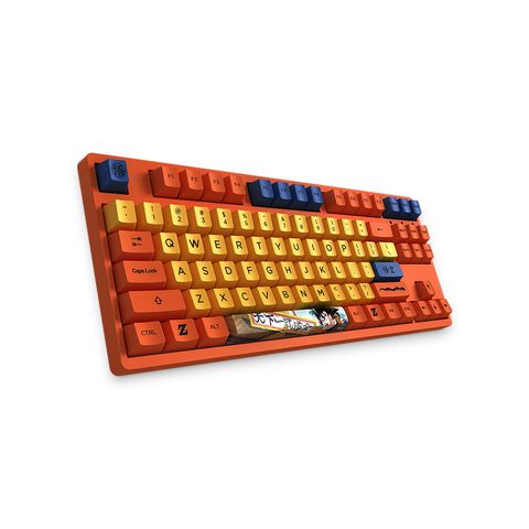 Bàn Phím Cơ Akko 3087 Dragon Ball Z - Goku Akko Orange Switch