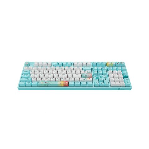 Bàn Phím Cơ Akko 3087 V2 Monet's Pond Akko Pink Switch
