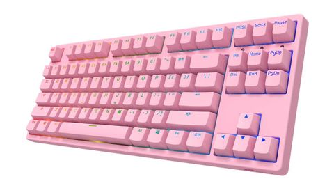 Bàn Phím Cơ Akko 3087s Rgb Pink Akko Orange Switch