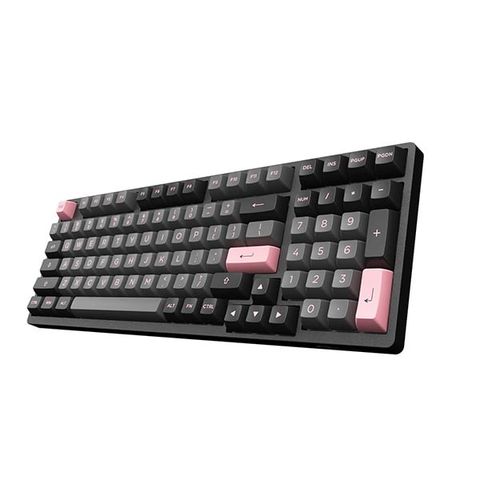 Bàn Phím Cơ Akko 3098 Asa Black Pink Akko Cs Matcha Green Switch