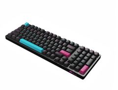  Bàn Phím Cơ Akko 3098 Ds Midnight R2 Akko Pink Switch 