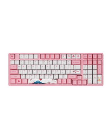 Bàn Phím Cơ Akko 3098 World Tour Tokyo Akko Pink Switch V2