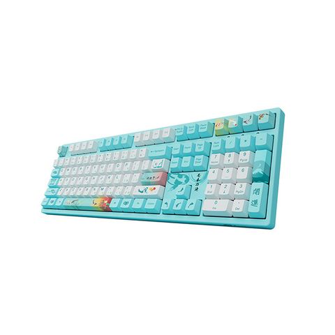 Bàn Phím Cơ Akko 3108 V2 Monet's Pond Akko Pink Switch