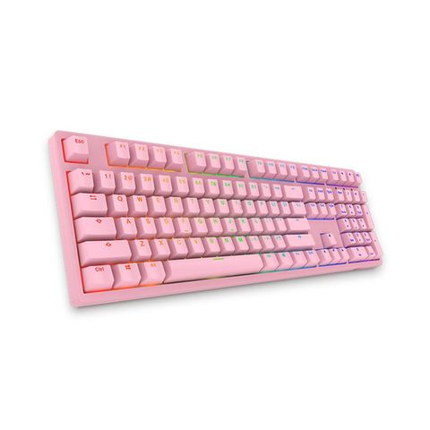 Bàn Phím Cơ Akko 3108s Pink Rgb Pro Brown Switch