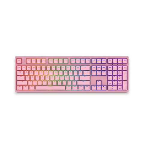 Bàn Phím Cơ Akko 3108s Pink Rgb Pro Red Switch