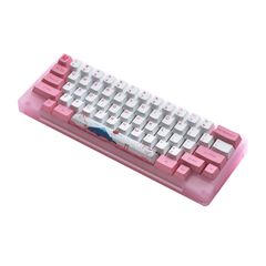  Bàn Phím Cơ Akko Acr59 Pink Akko Cs Jelly Pink Switch 