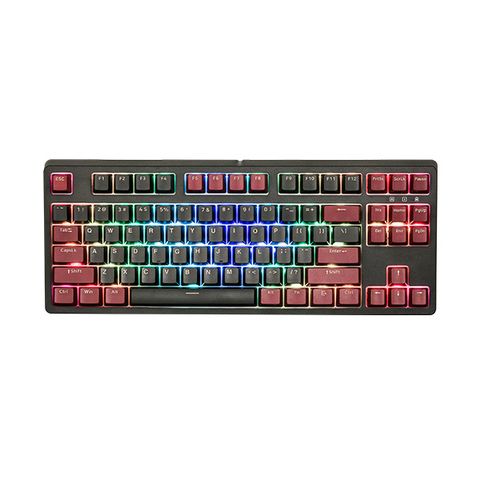 Bàn Phím Cơ Edra Ek387 Rgb Dark Warrior Red Sw