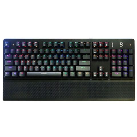 Bàn Phím Cơ Gaming Có Dây Fuhlen D87s Rgb Black Blue Switch