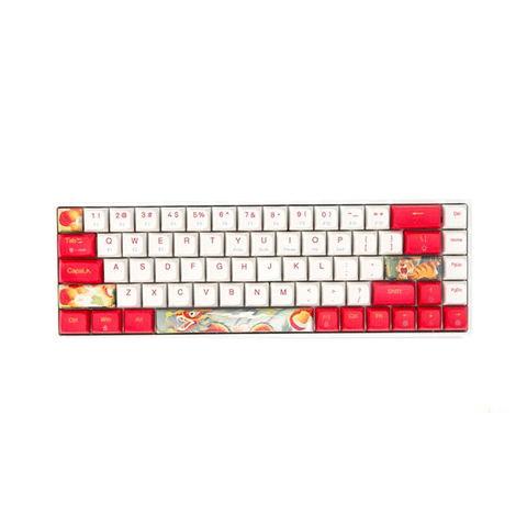 Bàn Phím Cơ Không Dây Newmen Gm680 Dual Mode Red Sw