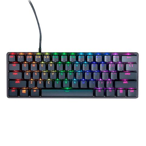 Bàn Phím Cơ Razer Huntsman V2 Tenkeyless Clicky Purple Switch