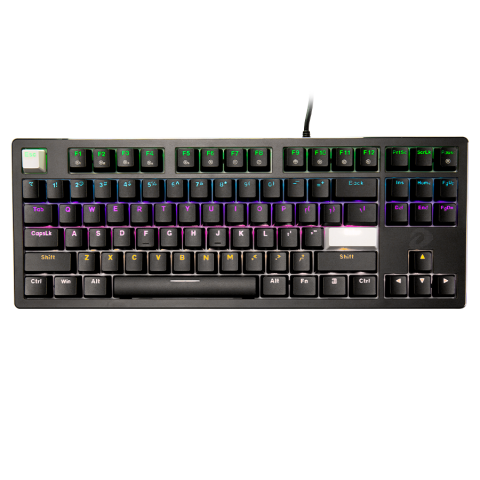 Bàn phím DareU EK87V2 Black Red Switch