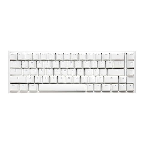 Bàn Phím Ducky One 2 Sf White Rgb Double Shot Pbt Cherry Red Switch