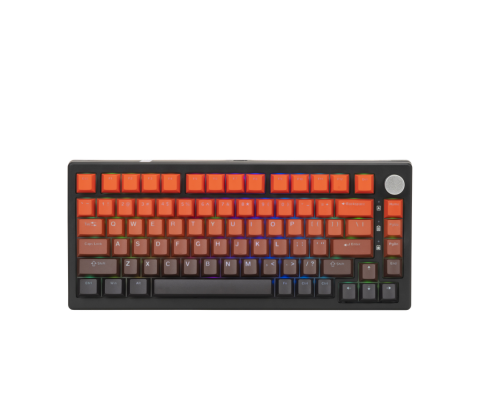Bàn phím Durgod MK 75 Black Red Switch