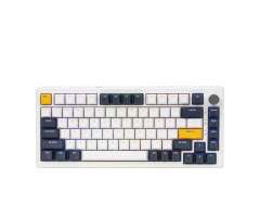  Bàn phím Durgod MK 75 White Blue Switch 