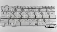  Bàn phím fujitsu lifebook l1010 (trắng) 