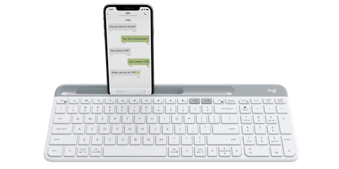 Bàn Phím Không Dây Logitech K580 White
