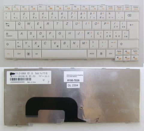 Bàn phím lenovo ideapad s12 màu trắng