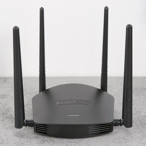 Router Wifi Chuẩn AC1200 Băng Tần Kép Totolink A800R Đen