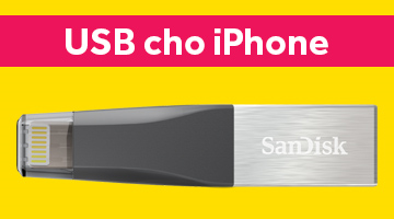 USB cho iPhone, tại sao nên có một chiếc trong balo của bạn?