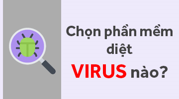 Nên mua phần mềm diệt virus nào cho laptop?