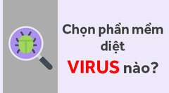  Nên mua phần mềm diệt virus nào cho laptop? 