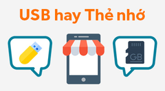  Nên chọn mua USB OTG hay thẻ nhớ cho điện thoại? 