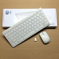  Keyboard + Mouse 1080 (màu trắng) - Không Dây 