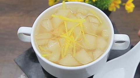 2 cách làm nước lê thanh mát tốt cho cổ họng, giúp tăng sức đề kháng