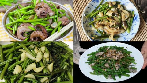 Tổng hợp 18 cách làm rau muống xào thanh đạm, giòn ngon khó cưỡng