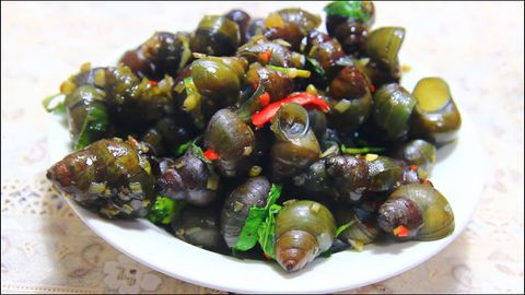 2 cách làm ốc gạo xào sả ớt thơm ngon, hấp dẫn đảm bảo cả nhà thích mê