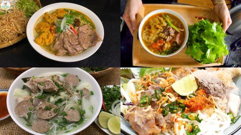 Tổng hợp 12 cách nấu bún bò ngon, đơn giản làm ngay tại nhà