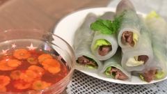  Cách làm phở cuốn bằng bánh tráng dai ngon dễ làm siêu nhanh đơn giản 