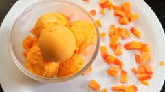  2 cách làm kem đu đủ mát lạnh thơm ngon đơn giản tại nhà 