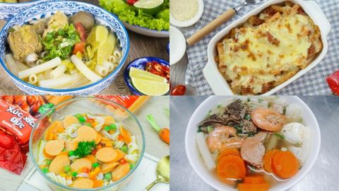 Nui nấu gì ngon? Tổng hợp 5 cách nấu nui thơm ngon, dễ làm, hấp dẫn