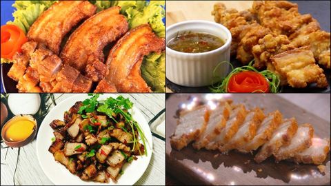 Tổng hợp 7 cách làm thịt ba rọi chiên hấp dẫn thơm ngon ai cũng mê