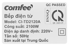  Bếp điện từ Comfee CI-TD2120A 
