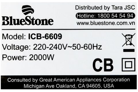 Bếp từ BlueStone ICB-6609