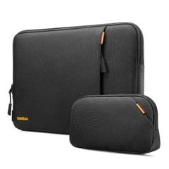  TÚI CHỐNG SỐC TOMTOC (USA) 360* PROTECTIVE KÈM TÚI PHỤ KIỆN CHO MACBOOK PRO 14” ĐEN 