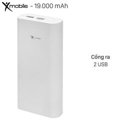  Pin sạc dự phòng 19.000 mAh Xmobile Gram 6S Trắng 